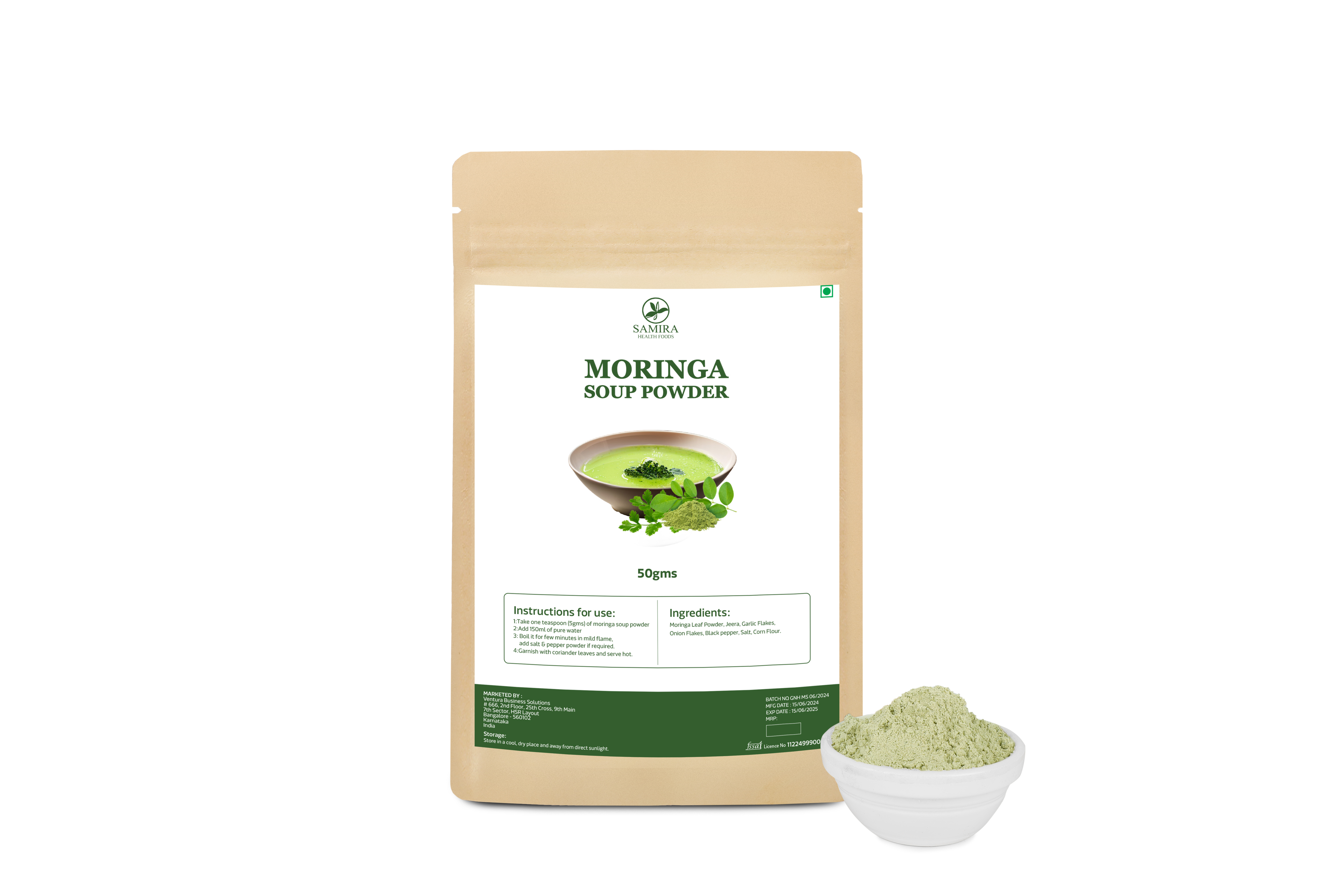 Moringa Soup powder